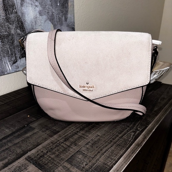 kate spade Handbags - Kate Spade Suede Court Livinia Crossbody Bag​